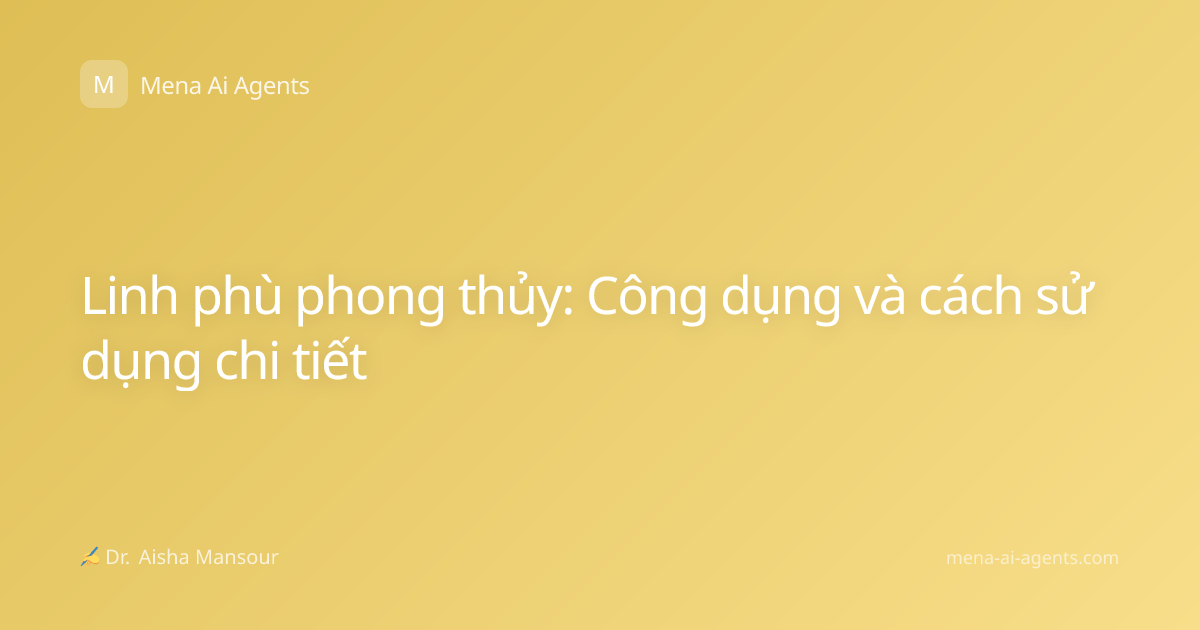 Linh phù phong thủy: Công dụng và cách sử dụng chi tiết